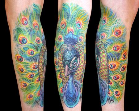 tattoos/ - Peacock  - 100149